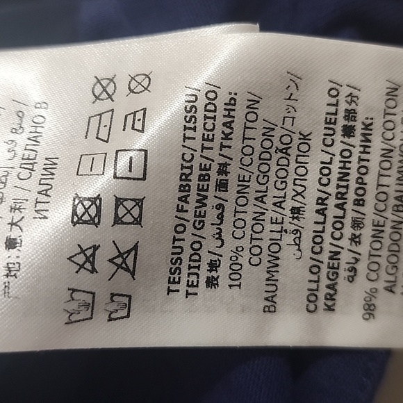 Gucci Dark Blue White Stripe Classic Logo Rugby Style Onesie Sz. 12/18M (unisex) - Picture 11 of 11